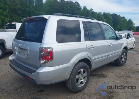 2007 Honda Pilot Ex-L из США, поврежденный, VIN 5FNYF28507B041043